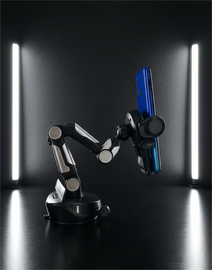 Heavy-Duty Big Truck Mobile Phone Holder with 360° Rotation