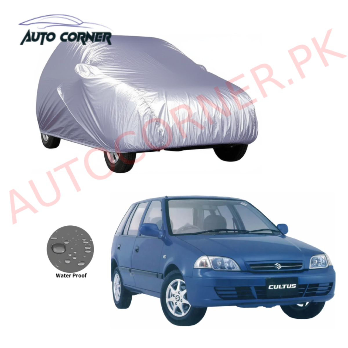 Suzuki Cultus 2017 Parachute Top Cover - Old Shape